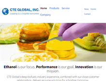 Tablet Screenshot of cte-global.com